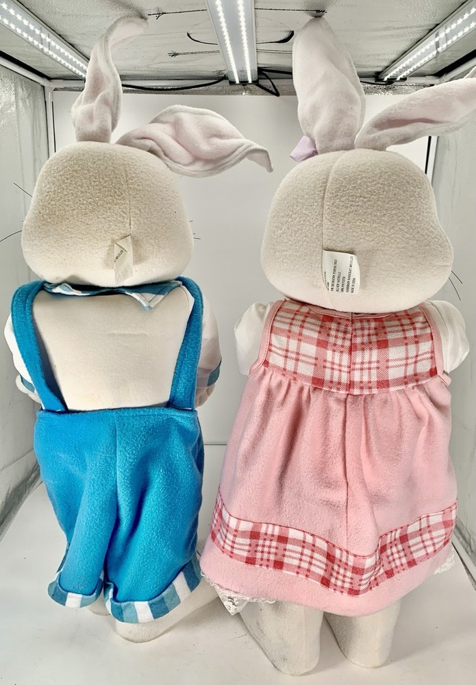 Vintage Easter Bunny Rabbit Door Greeter Two 32”