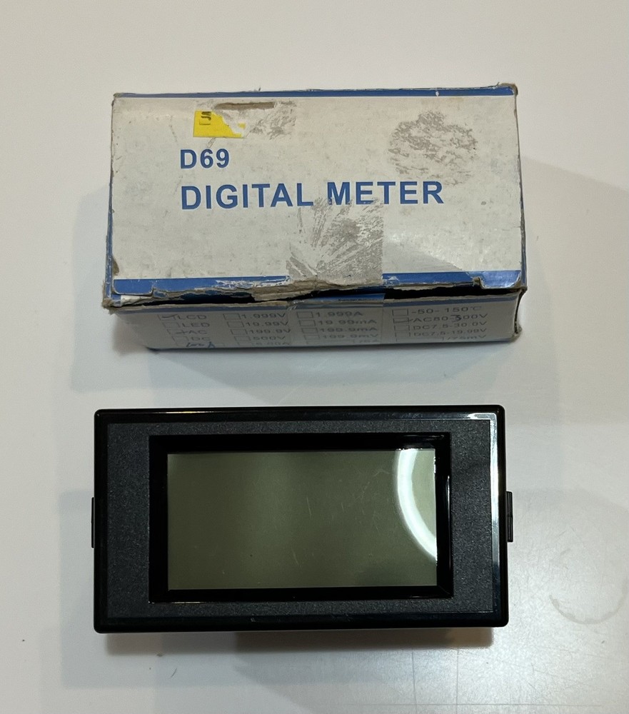 Digital Meter D69-2042 Panel Electronic NEW in BOX!