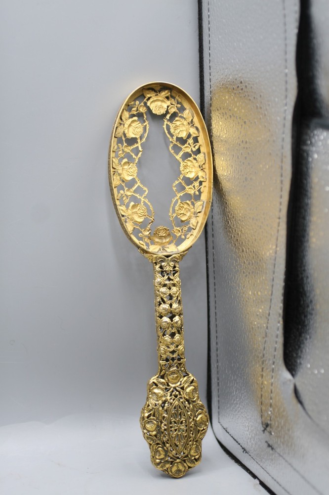 Vtg Child's 10.5" Hand Brush vanity dresser for repair E1