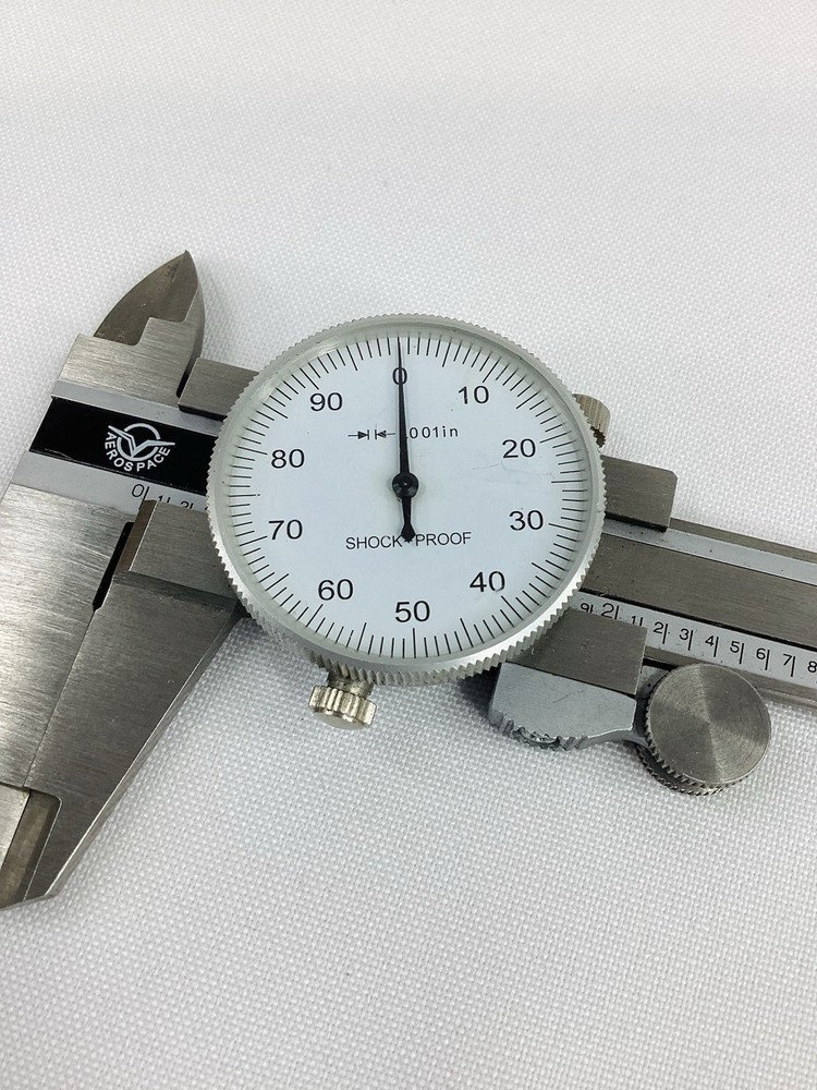 Aerospace Stainless Hardened 6" Caliper Shock Proof