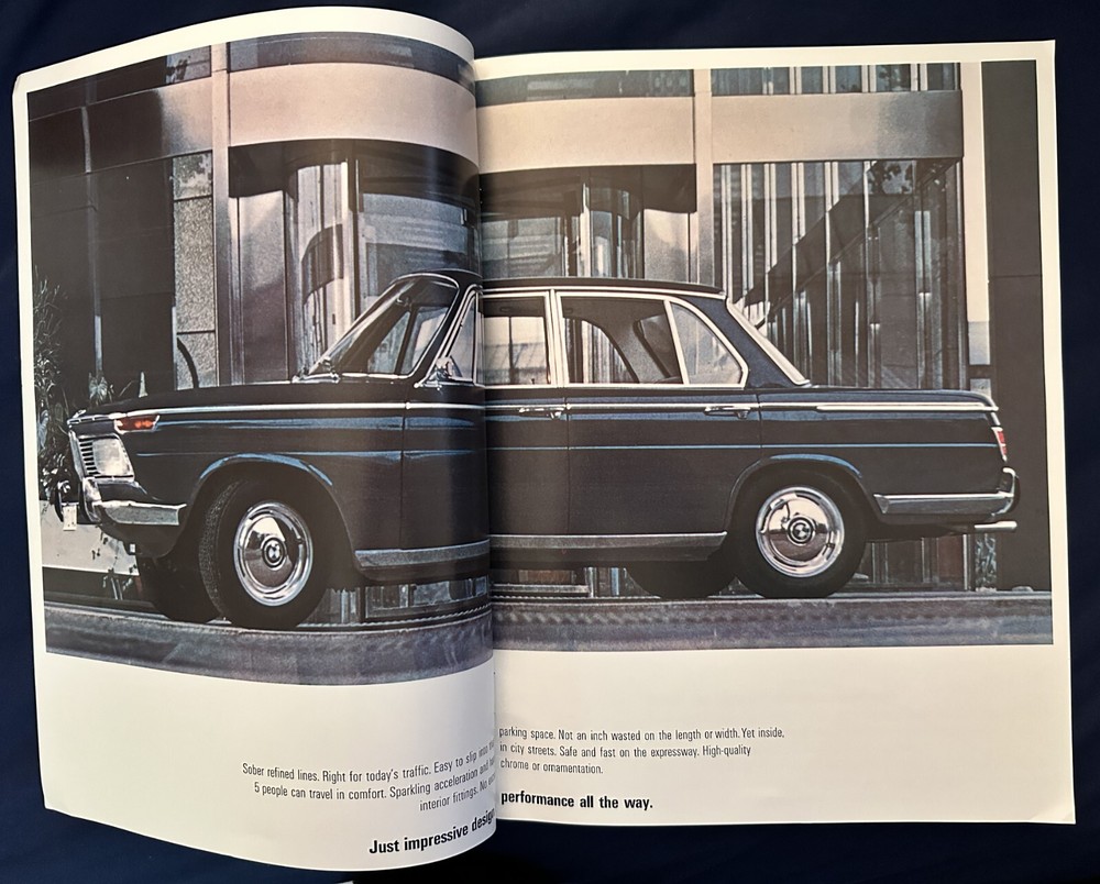 BMW 2000 sales brochure