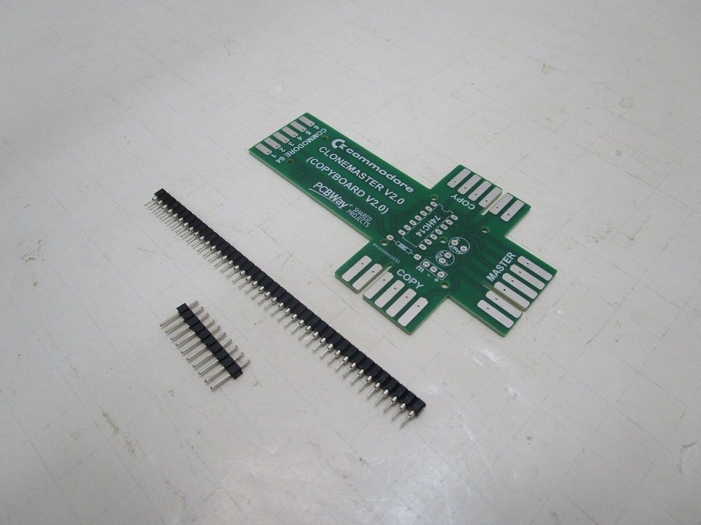 COMMODORE CLONEMASTER V2 PCB KIT FOR COMMODORE 64 C64 VIC20 C128