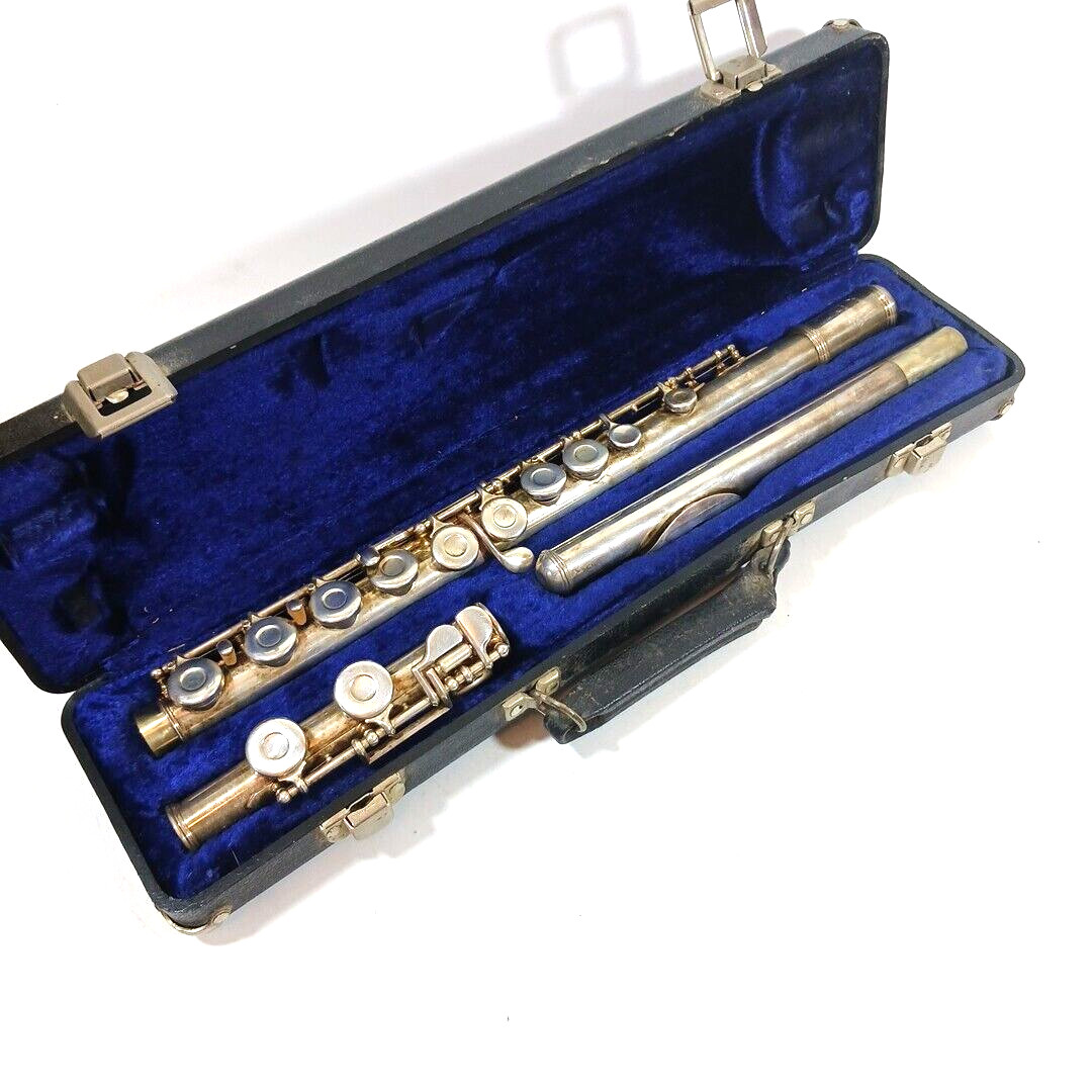 Armstrong Flute Model 104 Student Closed Hole Silver Plated + Case