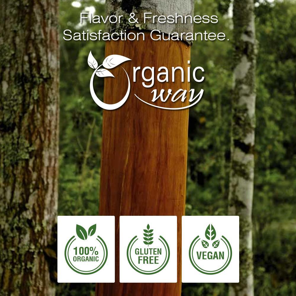 Organic Way Cinnamon Cassia Sticks - Organic, Kosher & USDA Certified