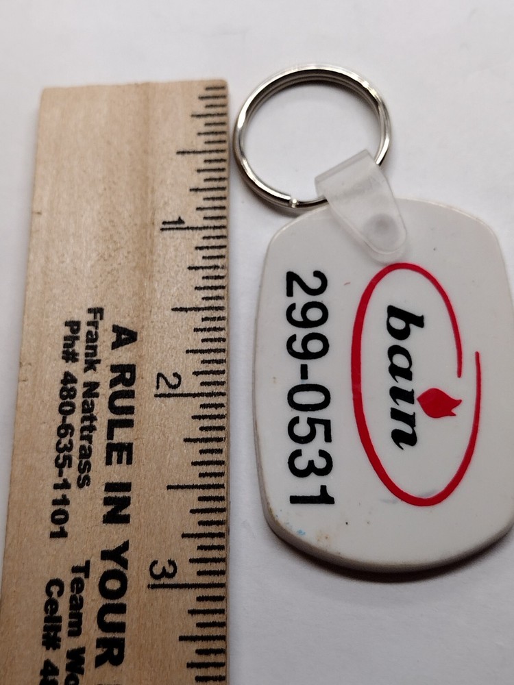 Bain Promo Advertising Keyring