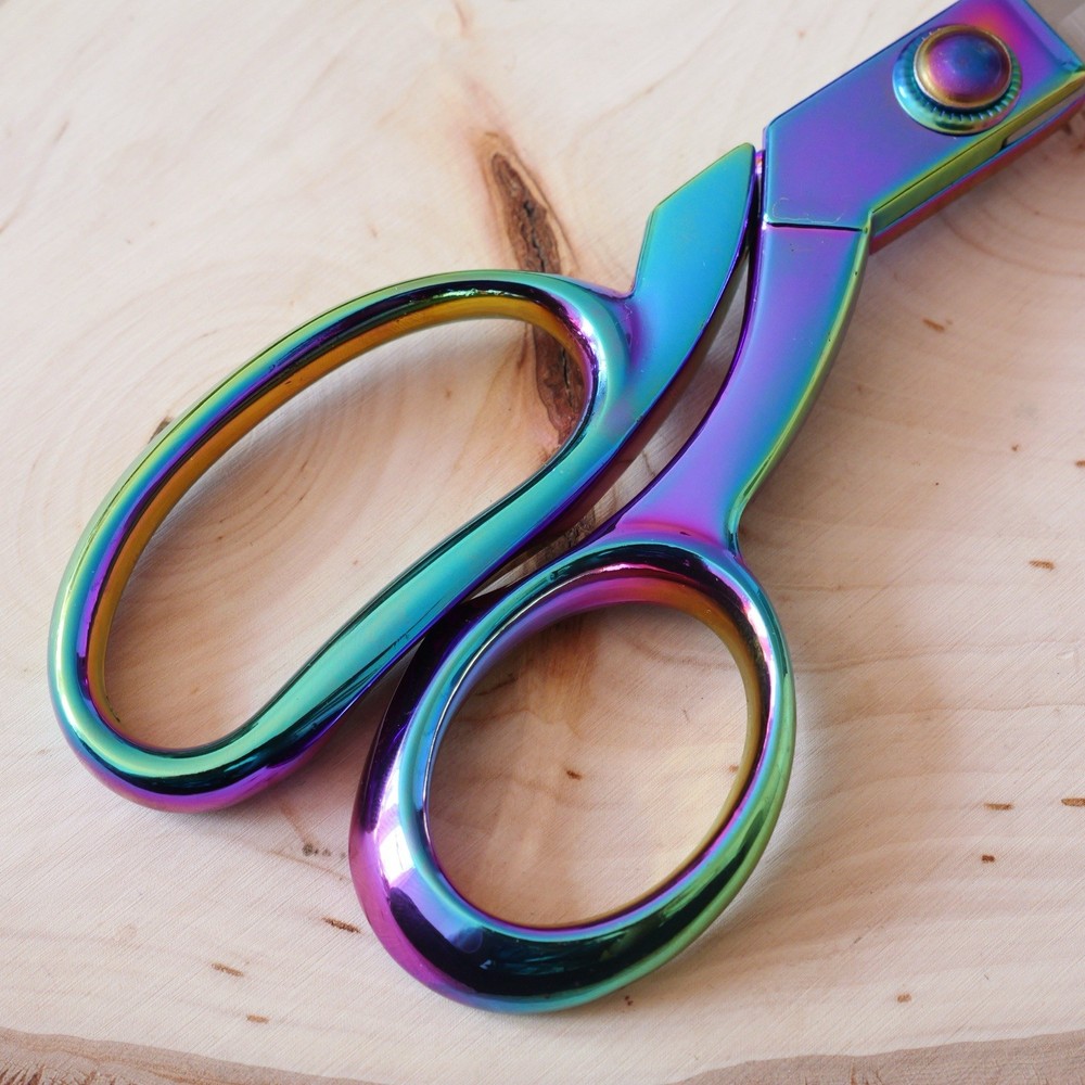 8.5” Tailor Scissors High Quality Sharp All Metal Titanium Coated Handle