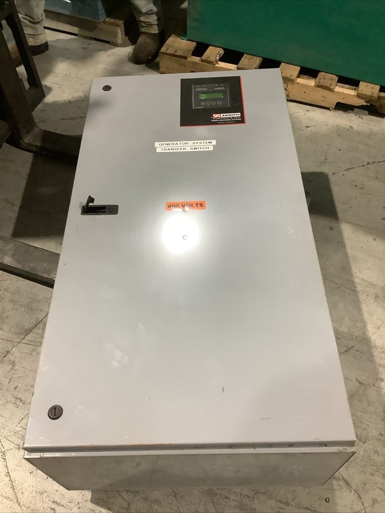 Zenith Transfer Switch ZTSDL15EC-5 , 480 Volt 150 Amp 3 Phase