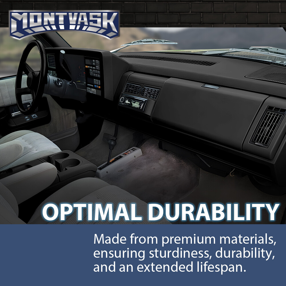 Fit For 88-94 Chevy GMC C/K Truck Suburban Blazer Dashboard Dash Core Black