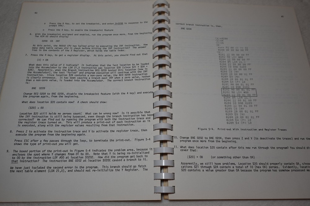 AIM 65 Laboratory Manual Study Guide Leo J. Scanlon Computer 1981 Publication