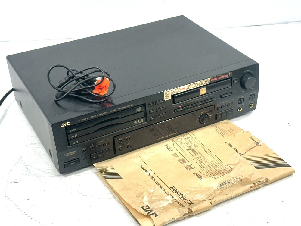 JVC XL-R5000 Digital Multi CD Compact Player & Recorder, Left Side Working Only