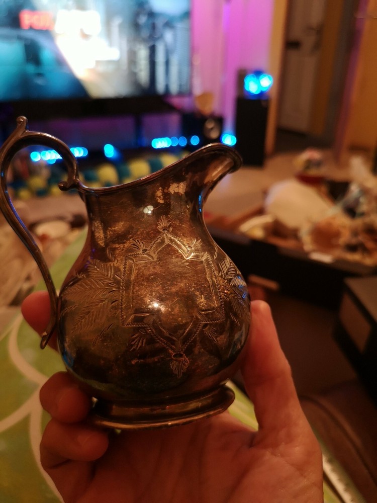 Sb & M Silver Plate Jug