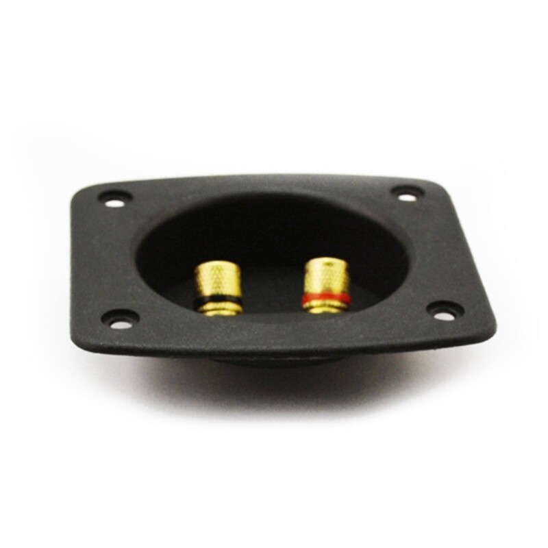 2Pcs Speaker Box Terminals Binding Post Stereos Screw Cup Wire Terminals Cup