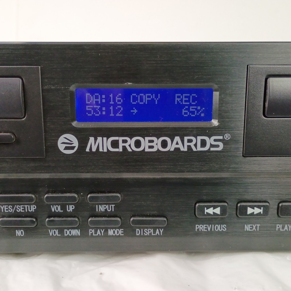 Microboards CopyWriter Live CWL-6200 Standalone Dual CD Recorder Duplicator Pro