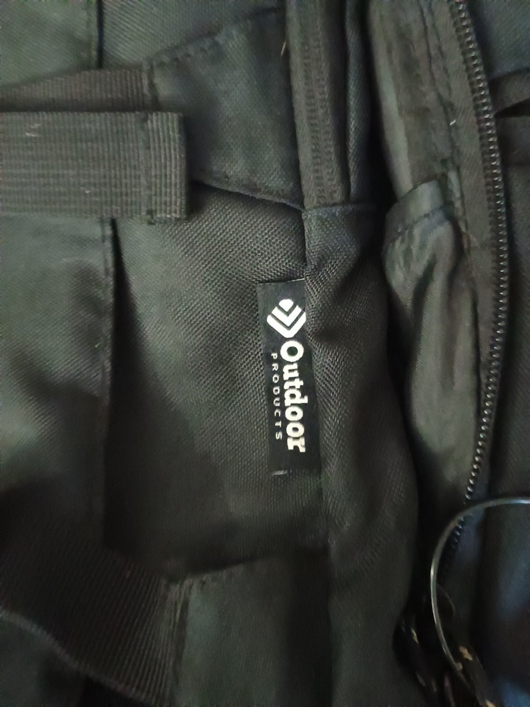 Outdoor Products Leather Bottom Backpack With Multiple Pockets