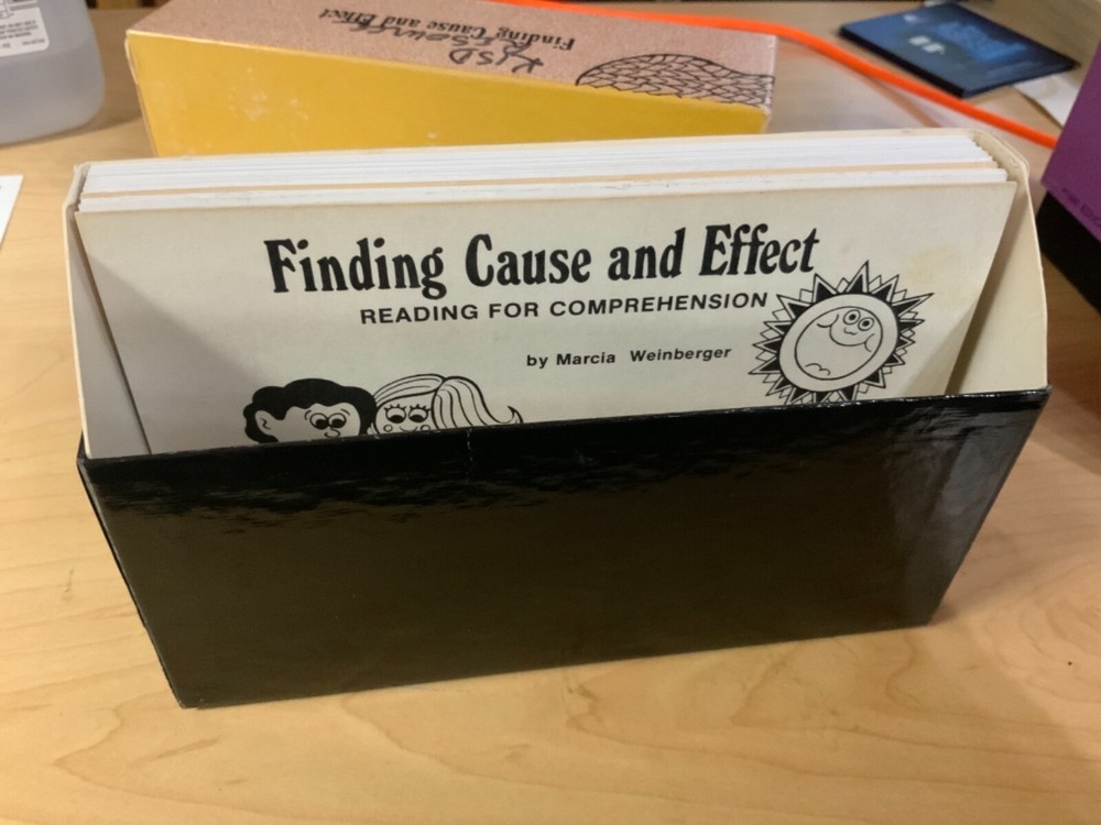 Reading for Comprehension Series - Finding Causes and Effect No. 7125