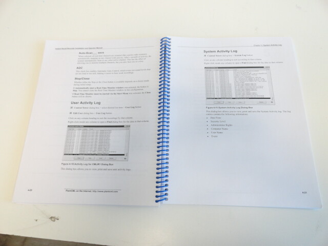 Plant CML Instant Recall Recoder 12 Manual