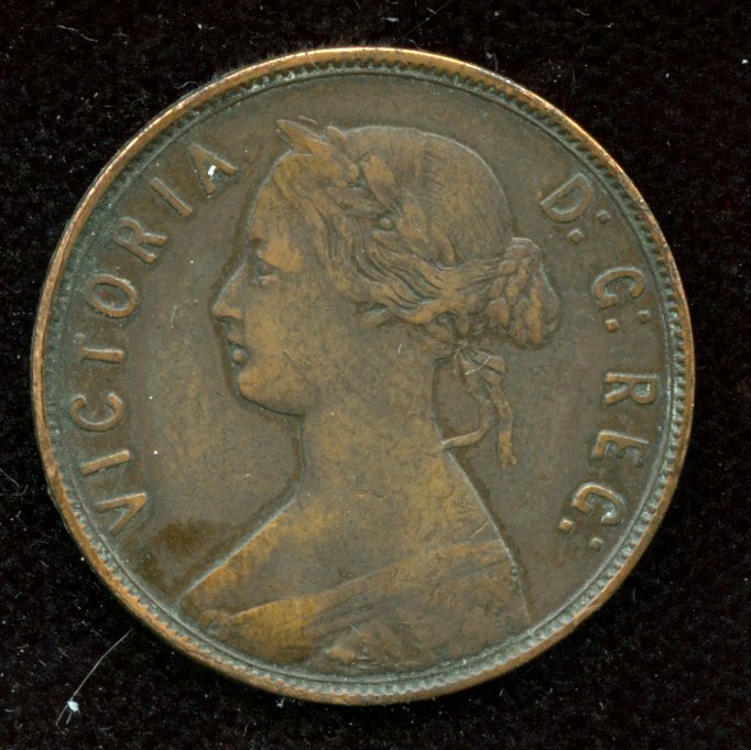 1873 Newfoundland One Cent - EF Condition
