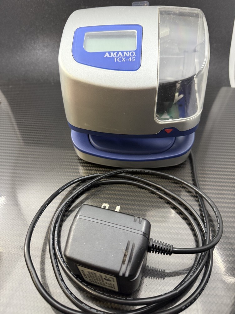 Amano TCX-45 Atomic Time Clock