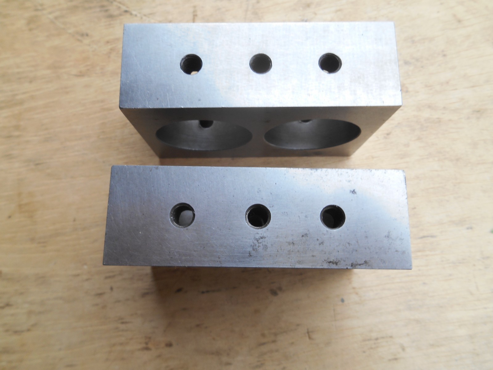 MACHINISTS 1-2-3 BLOCKS , NICELY MADE