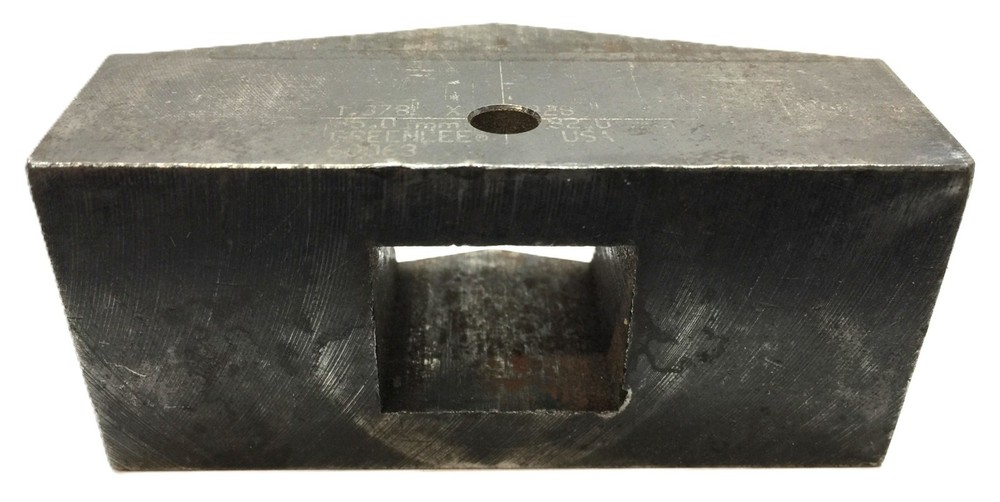 Greenlee 1.378" x 3.228 Replacement Rectangular Knockout Punch 60063 USED