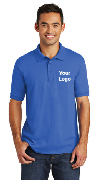 12 High Quality Custom Your Logo Embroidered Polo Shirts. Free Logo Setup. 2-234