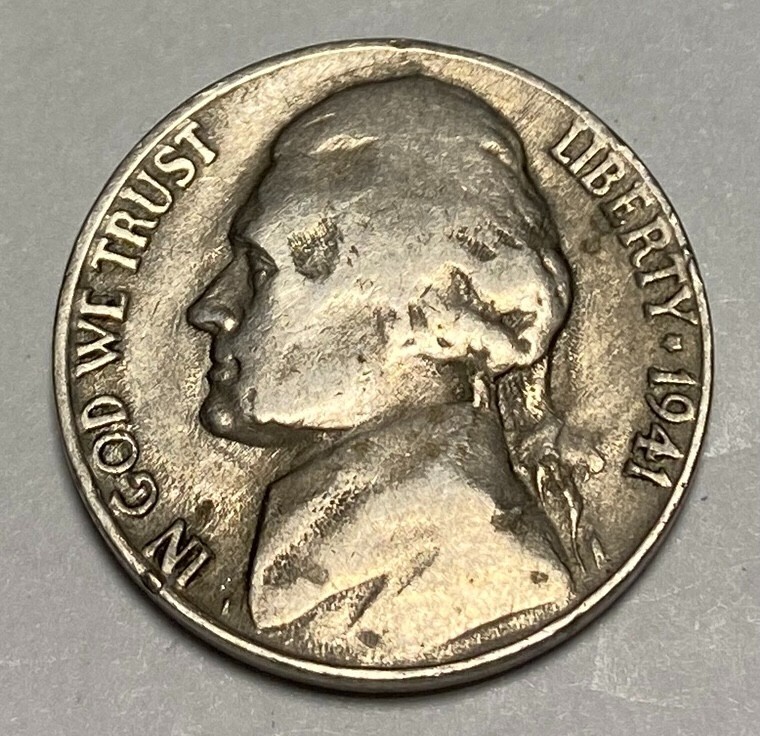 1941-S Jefferson Nickel