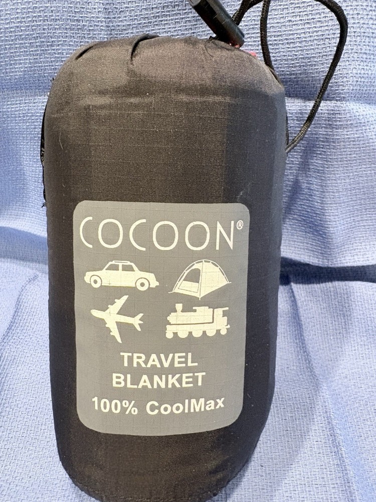 Cocoon Coolmax Travel Blanket, Monk's Red