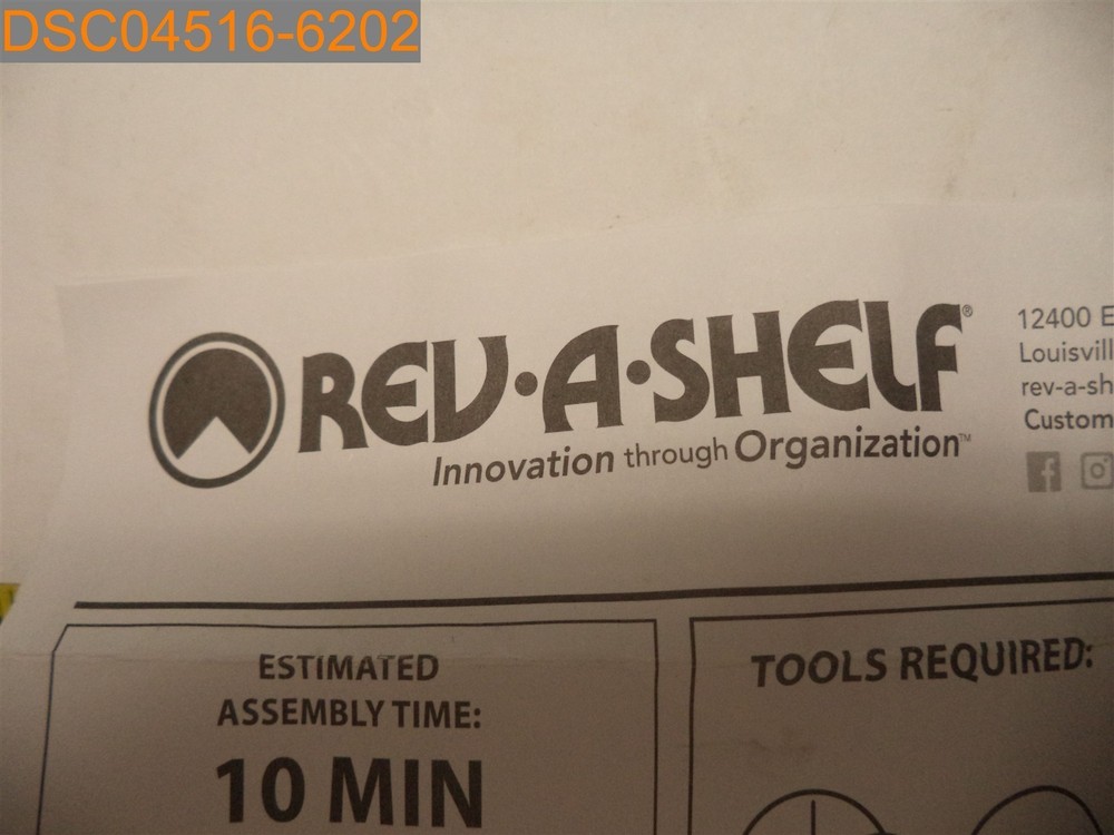 Rev-A-Shelf Tie Rack Matte Black 14"