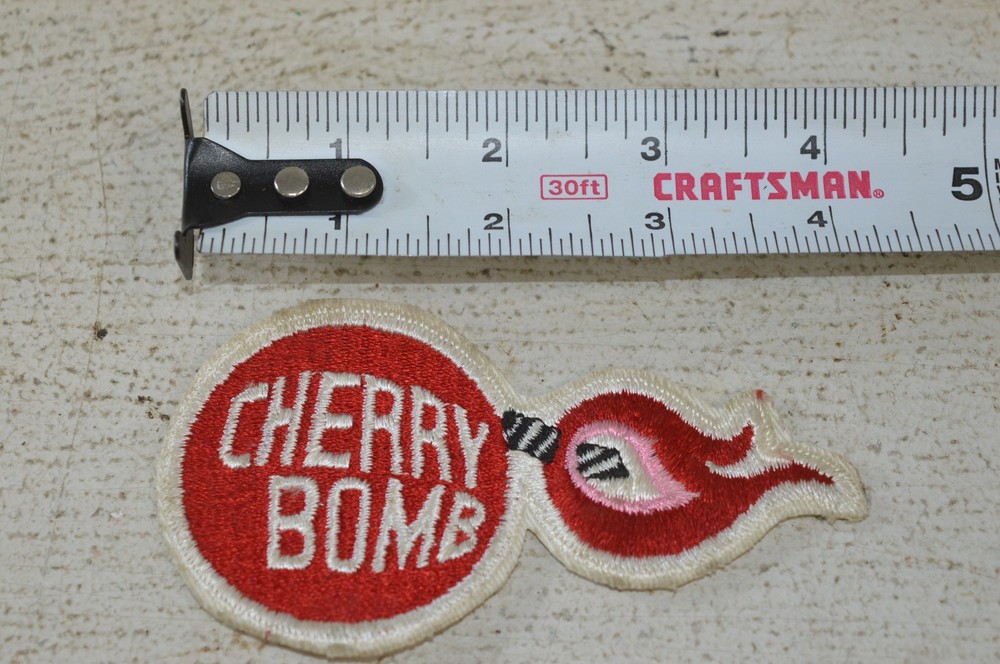 Vintage Cherry Bomb Muffler Patch