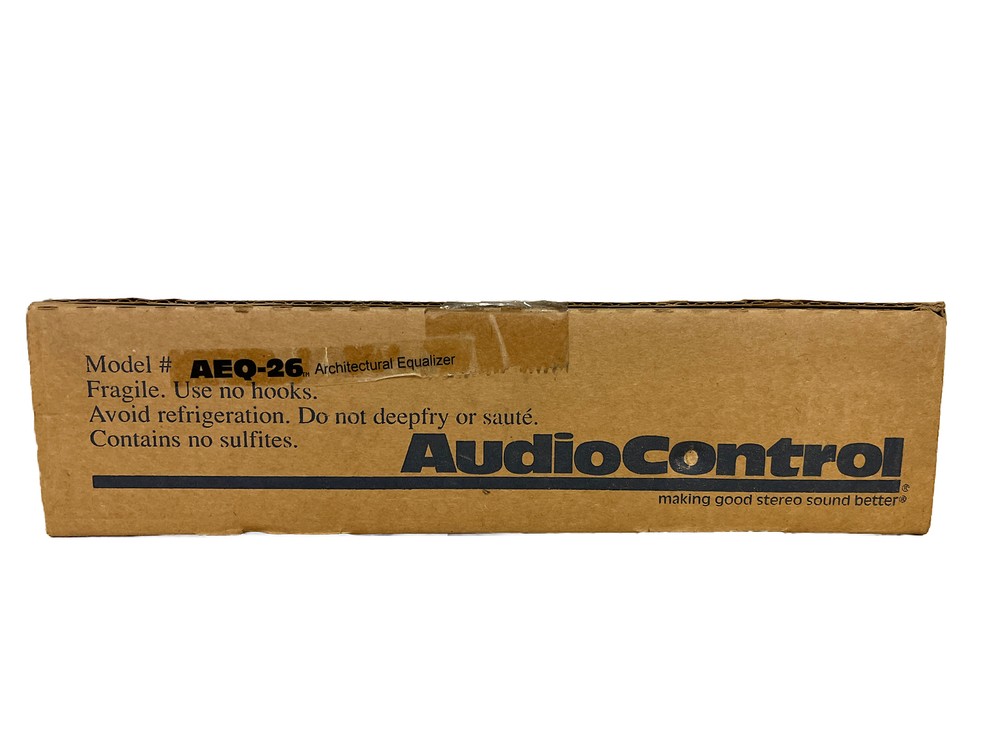 AudioControl Architectural Equalizer AEQ-26 NIB