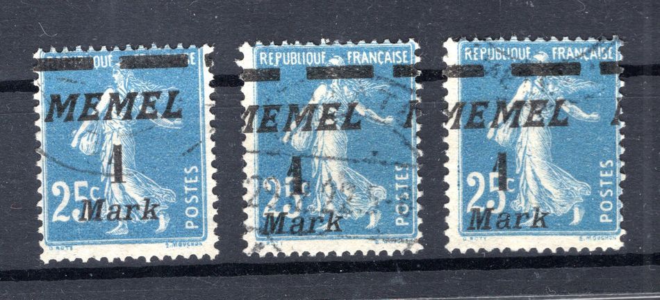 Memel 86 PRINTS EXTREMELY SHIFTED (B2698)