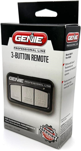 Genie G3BT-P GITR-3 390MHz 3 Button Remote GITR-3, GIT-1, GIT-2, GIT-3, G2T-1