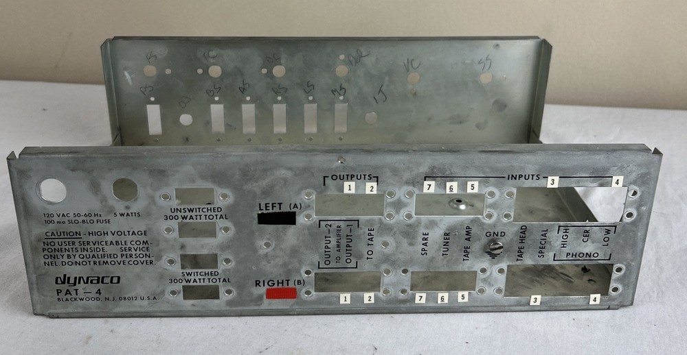 Dynaco PAT-4 Chassis Original