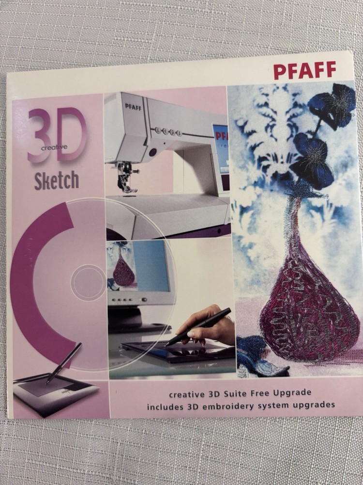 PFAFF 3D Creative Sketch Embroidery Software