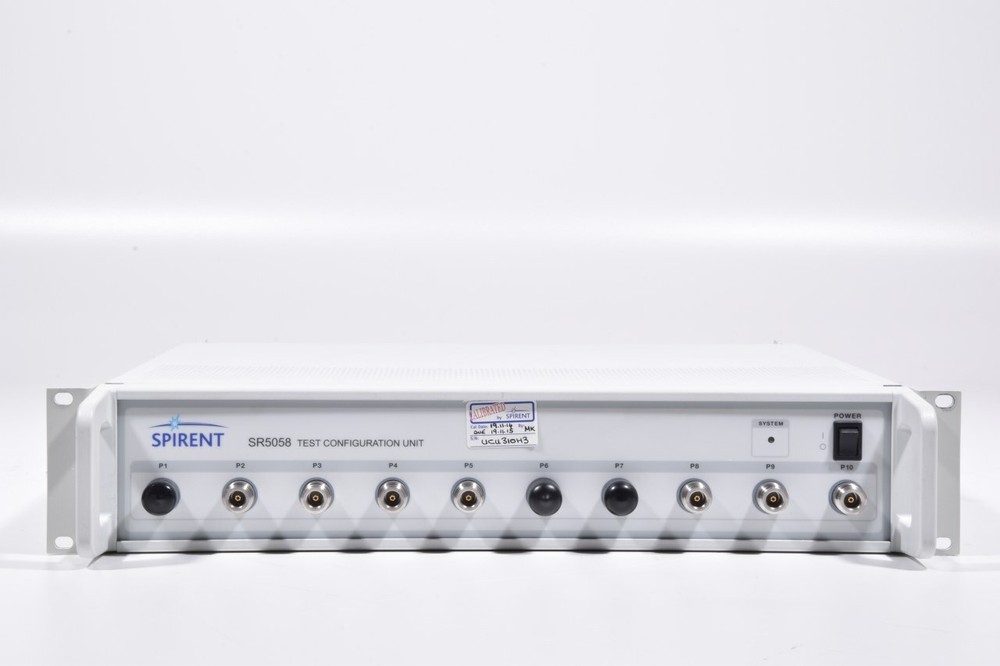 SPIRENT SR5058, Test Configuration Unit, SN:UCU310H3