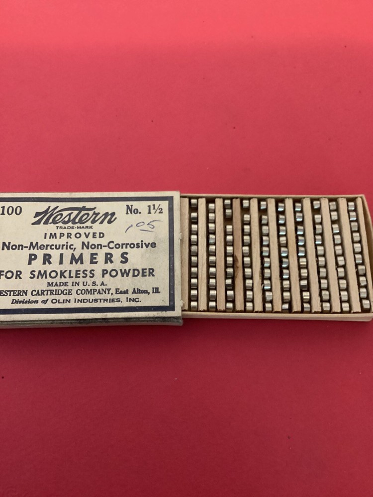 EMPTY Ammo Box Western Primers
