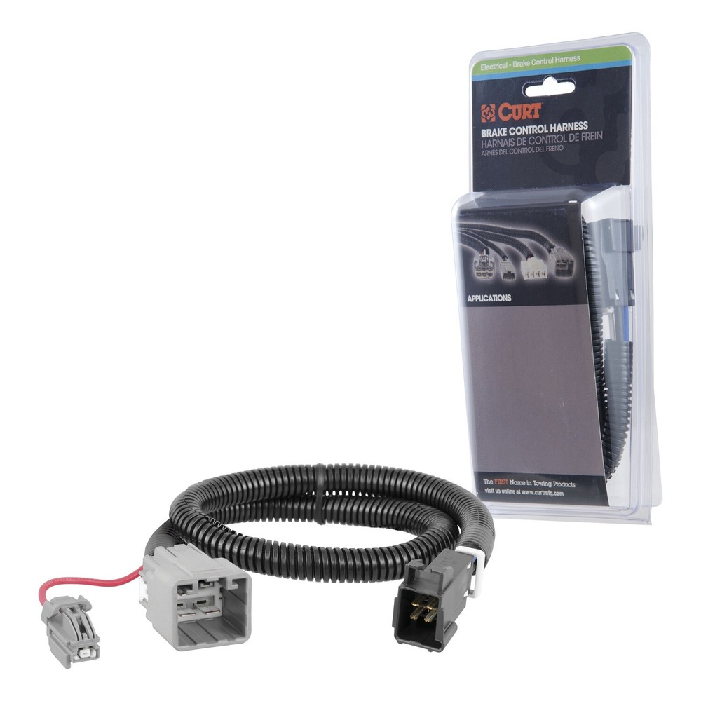 CURT 51453 Brake Controller Harness for Select Ram 1500, 2500, 3500 (Packaged)