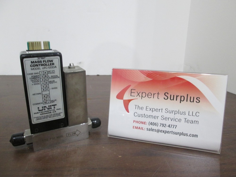 Unit, UFC-1200A, 2000, N2, Mass Flow Controller, 1/4" Port Used