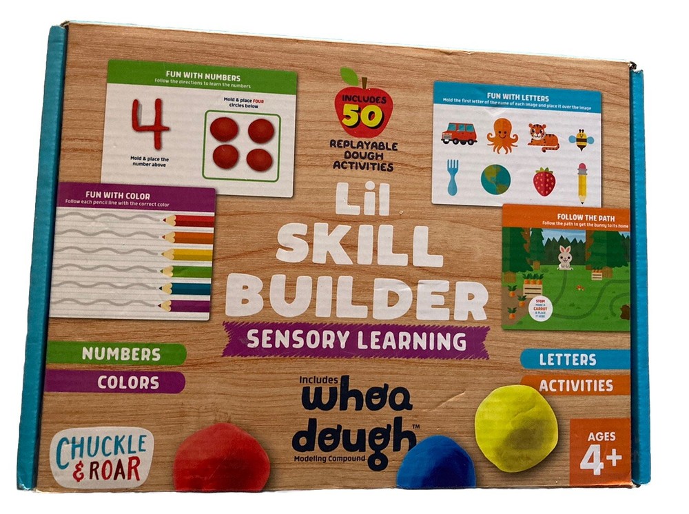 Lil Skill Builder Sensory Learning Kit Chuckle & Roar NEW 4+