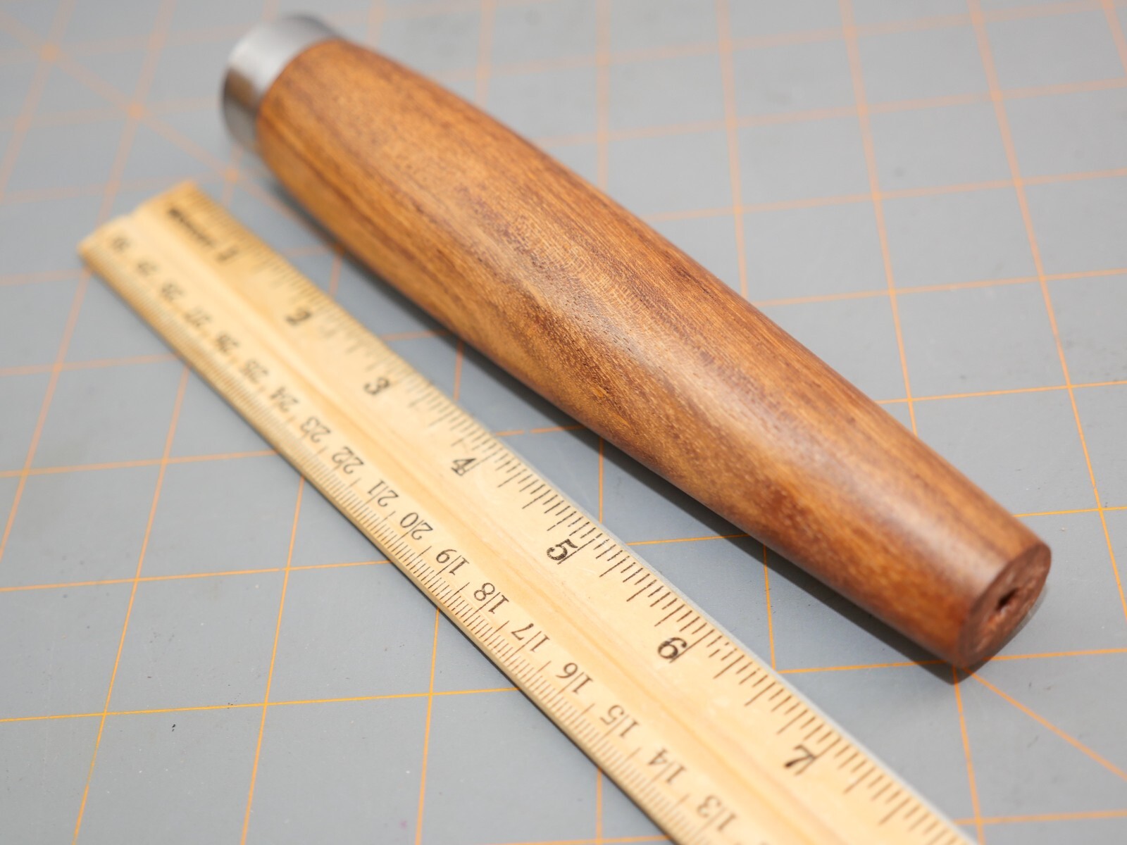 NEW LARGE ROSEWOOD TIMBER FRAMING CHISEL HANDLE OLD TOOLS RESTORATION