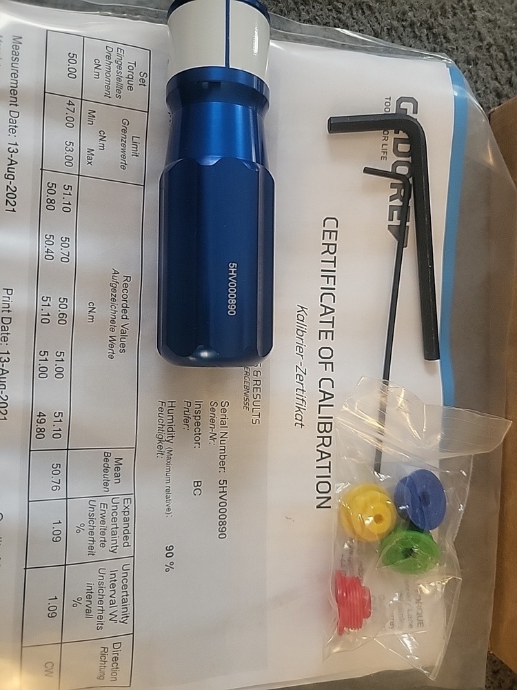 GEDORE STD Fh Blue Torque Screwdriver