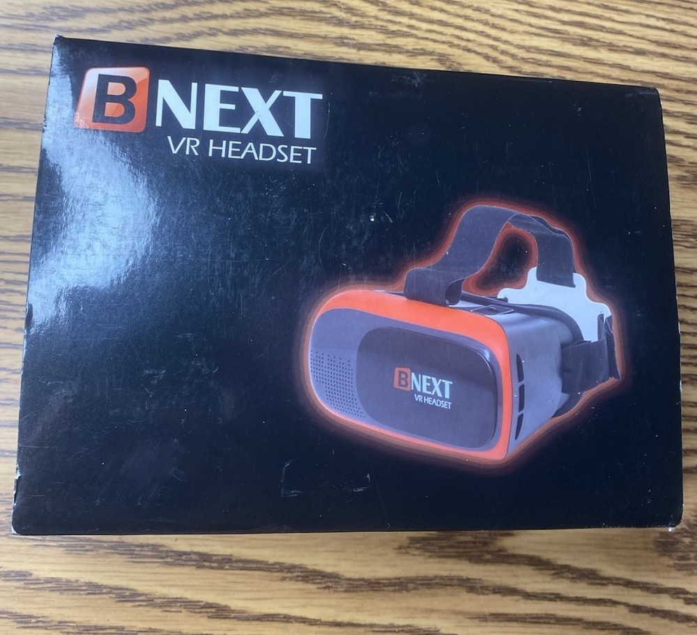 BNEXT VR Headset Compatible with iPhone & Android Phone - Universal Virtual Red