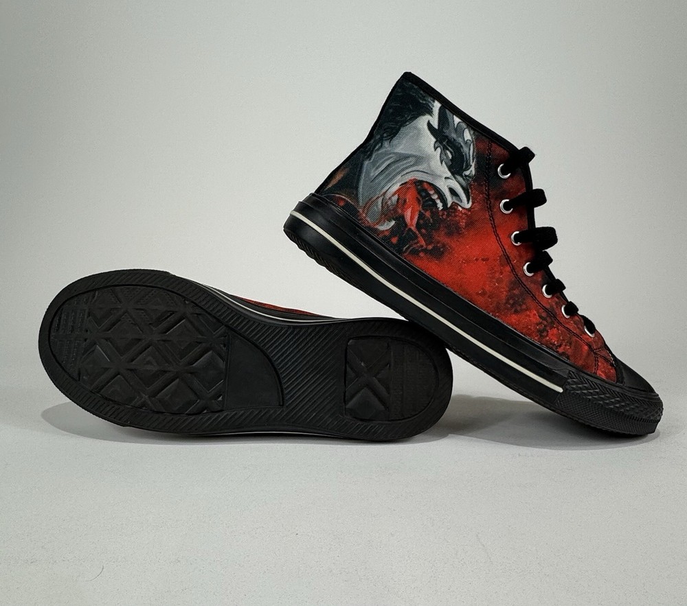 Gene simmons sneakers , worn once, check out photos Men’s 10 Female 11 EU 42