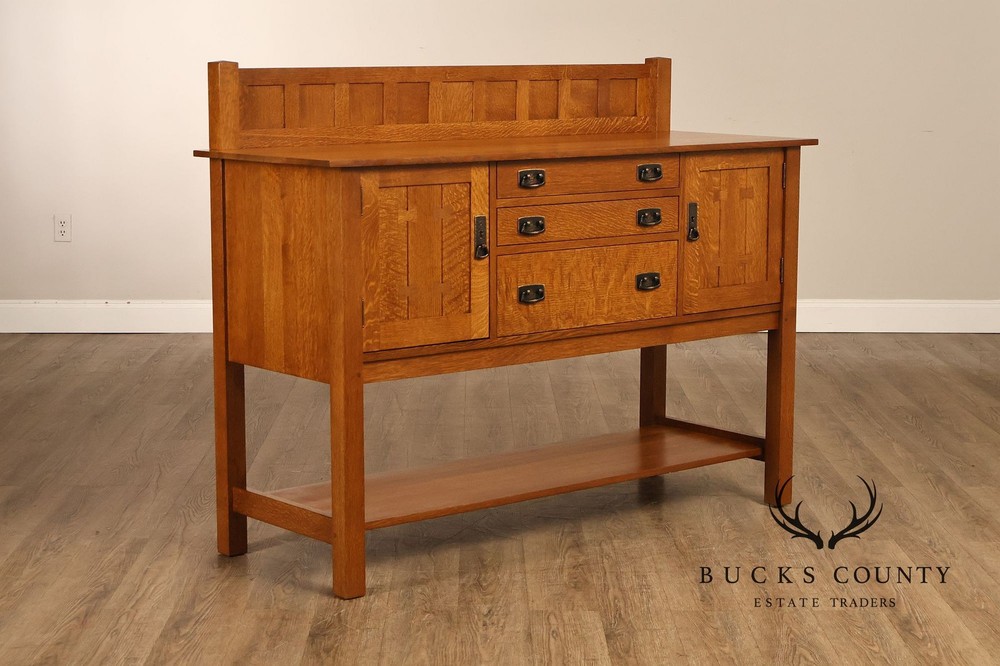 Stickley Mission Collection Oak Sideboard