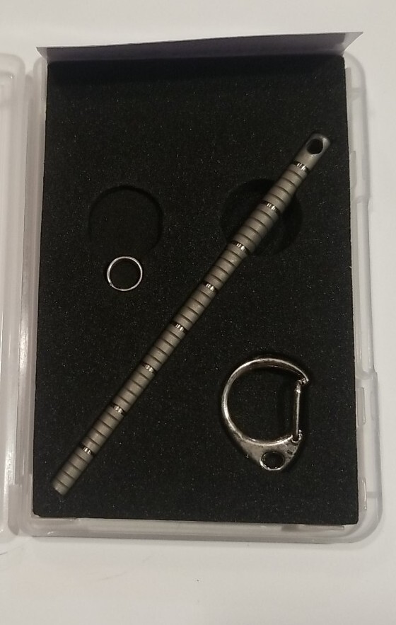 TEC Keychain centipede titanium rod cp008m-c C9