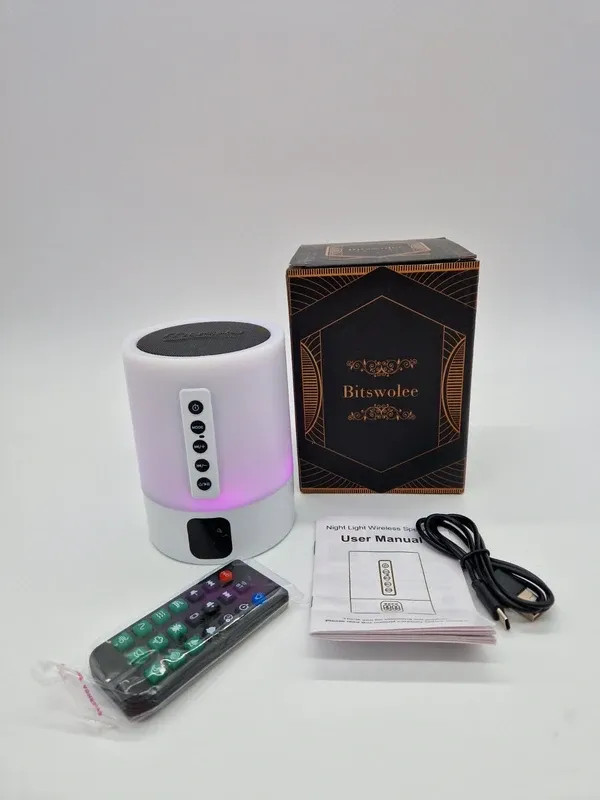 Night Light Bluetooth Speaker with touch colour changing