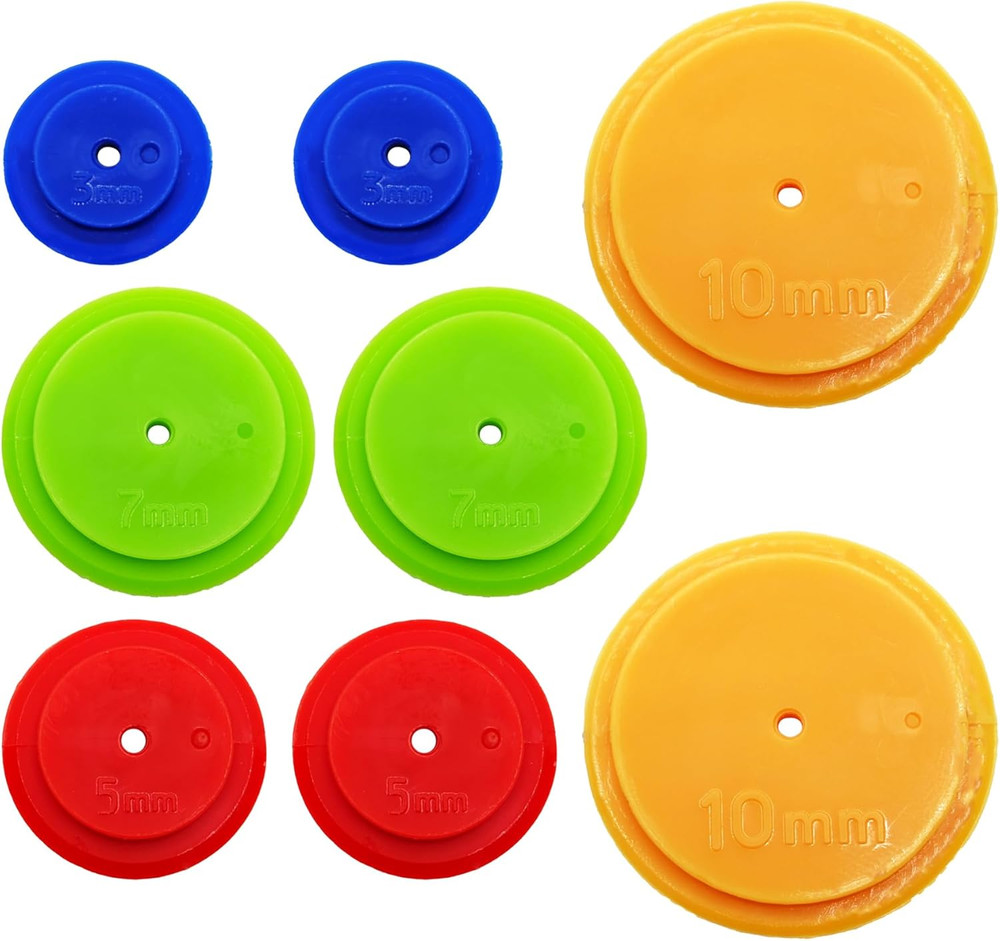 4Pcs Colorful Circle Sewing Tracing Wheel, Marker Quilting Patchwork Tracing Whe
