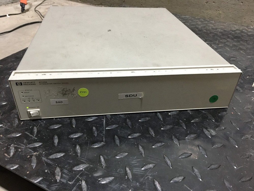 Agilent 87130A Attenuator Switch Driver GPIB-Compatible *UNTESTED*