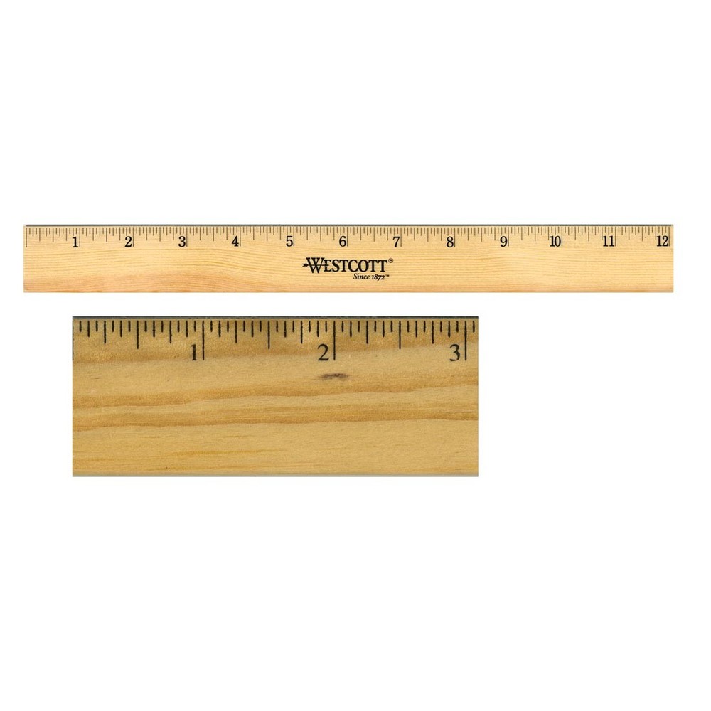 Westcott Office Desk Ruler 12"