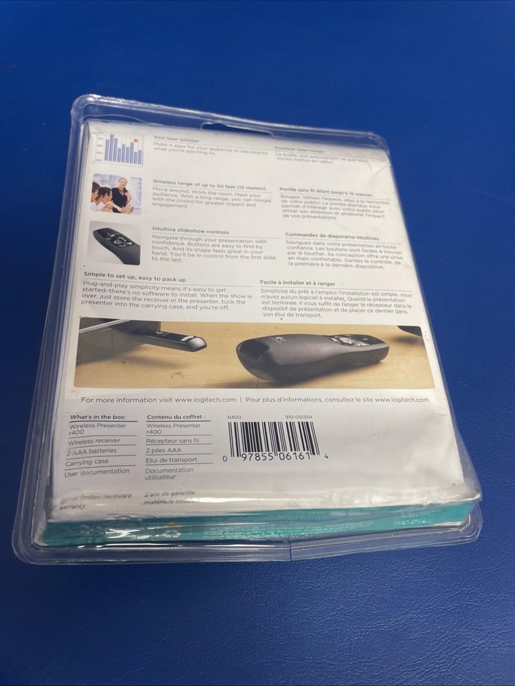 Logitech 400 Wireless Presenter R400 / ORIGINAL.